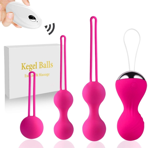 Вагинальные шарики Кегеля с вибрацией Kegel Balls для тренировки интимных мышц